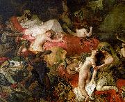 The Death of Sardanapalus Eugene Delacroix